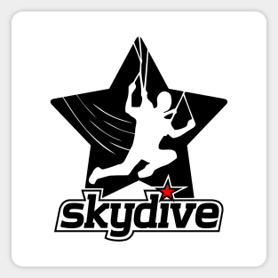 Mod.2 Paratrooper Skydiving Skydive Freefly Magnet